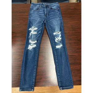 American Eagle Next Level Stretch Hi-Rise Jegging Jeans Size 6 Short